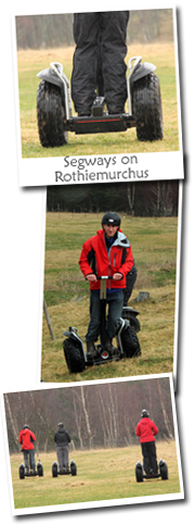 Segways arrive on Rothiemurchus